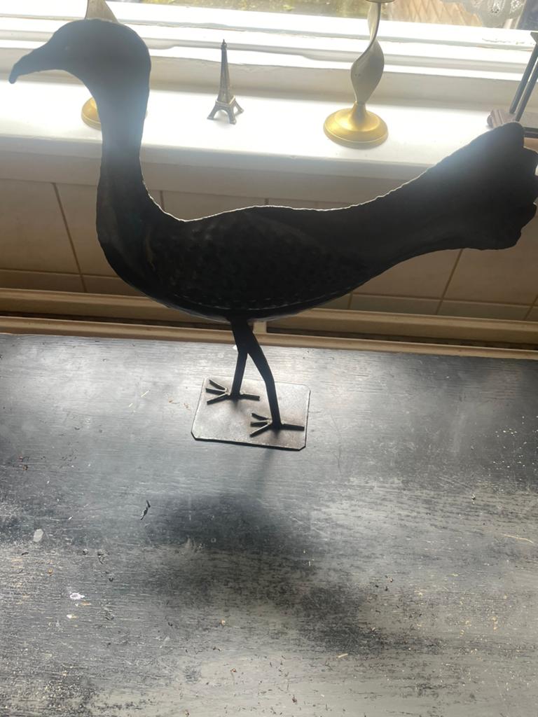 2 metalen beelden, Ophalen, Zo goed als nieuw, Dier