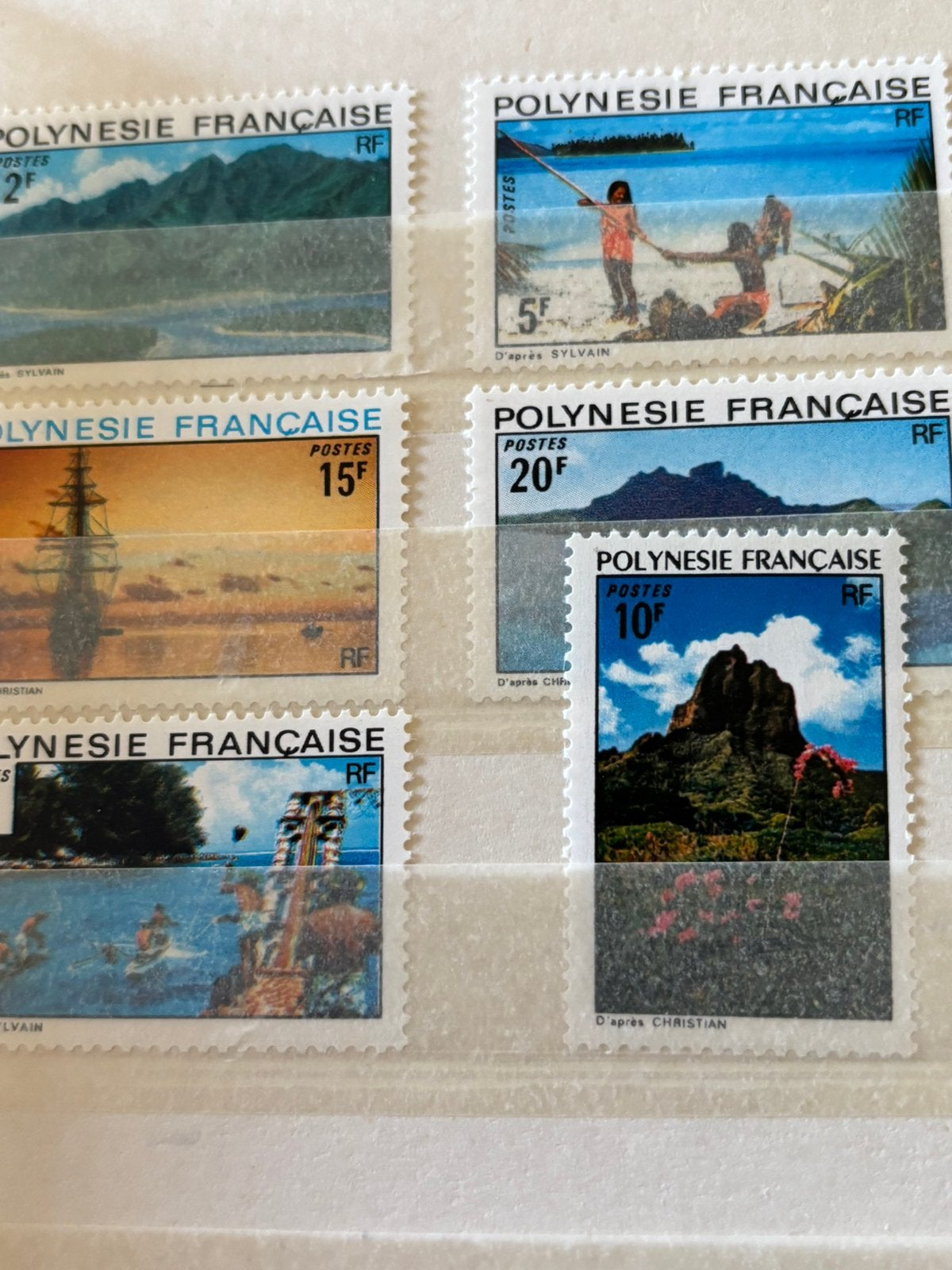 Frans Polynesië 1974, Verzenden, Postfris