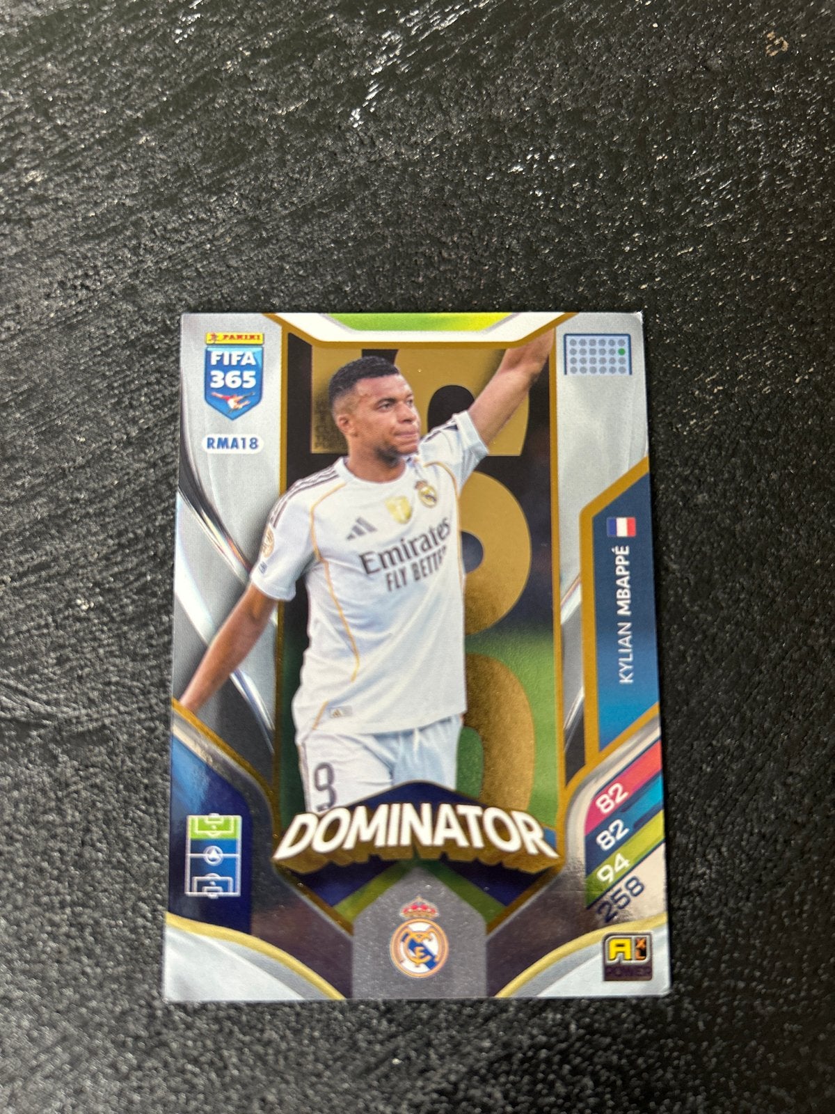 FIFA 365 Panini Kylian Mbappé Dominator kaart, Ophalen, Zo goed als nieuw, Buitenlandse clubs, Spelerskaart