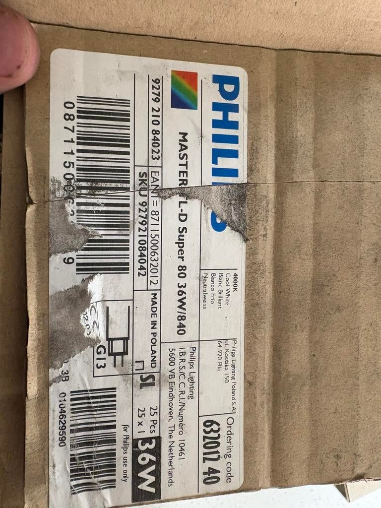 Philips tl 36W, Ophalen, Minder dan 30 watt, Overige typen, Nieuw