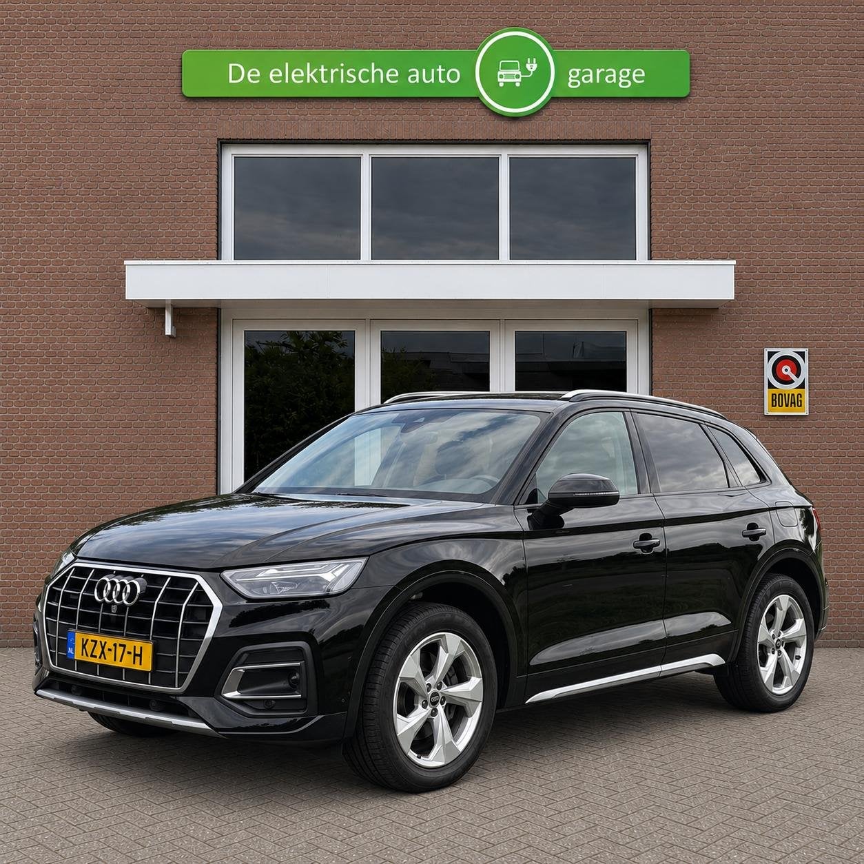 Audi Q5 50 TFSI e Advanced edition | Carplay | Camera | Verw, Automaat, Gebruikt, 4 cilinders, Zwart