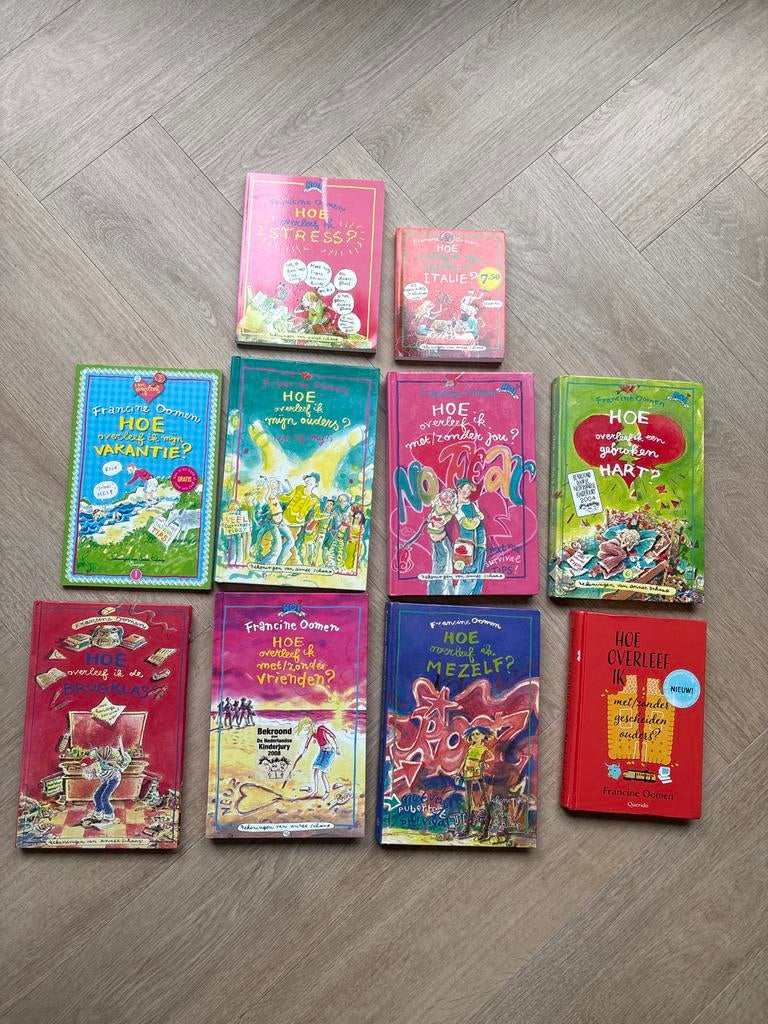 Hoe overleef ik... boeken van Francine Oomen, Boeken, Ophalen, Gelezen, Fictie algemeen