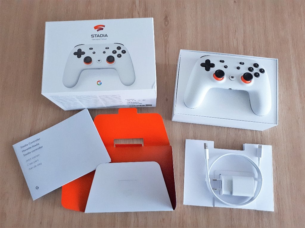 Google Stadia controller bluetooth nieuw, Computers en Software, Joysticks, Ophalen of Verzenden, Nieuw, Google Stadia