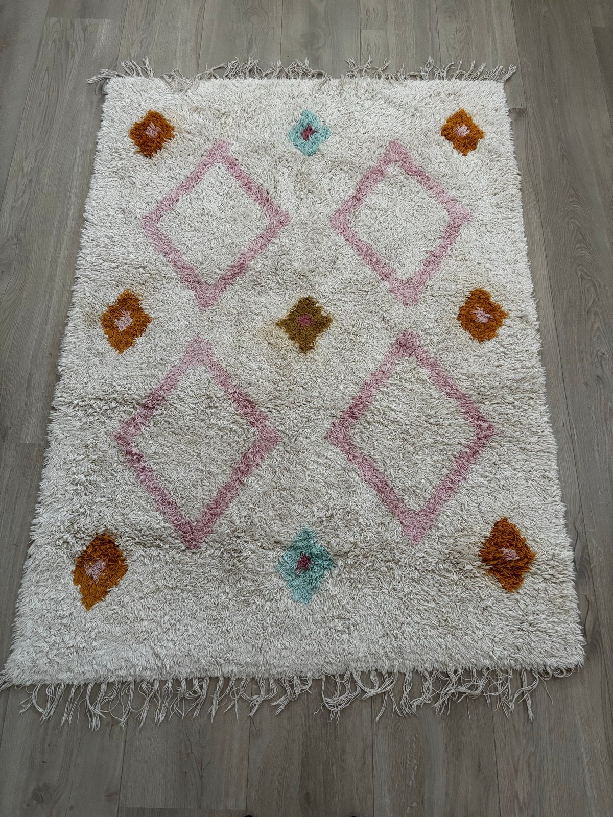 Vloerkleed Tapis Petit, 160 x 120cm, Ophalen, Gebruikt, 100 tot 150 cm, Crème
