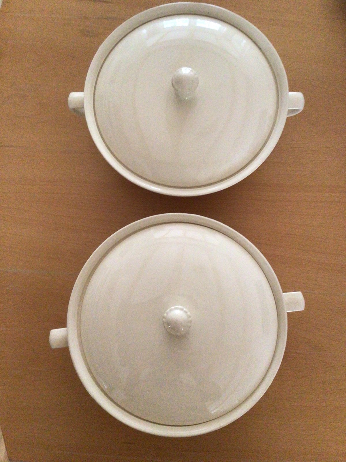 Vintage dekschalen, Ophalen of Verzenden, Gebruikt