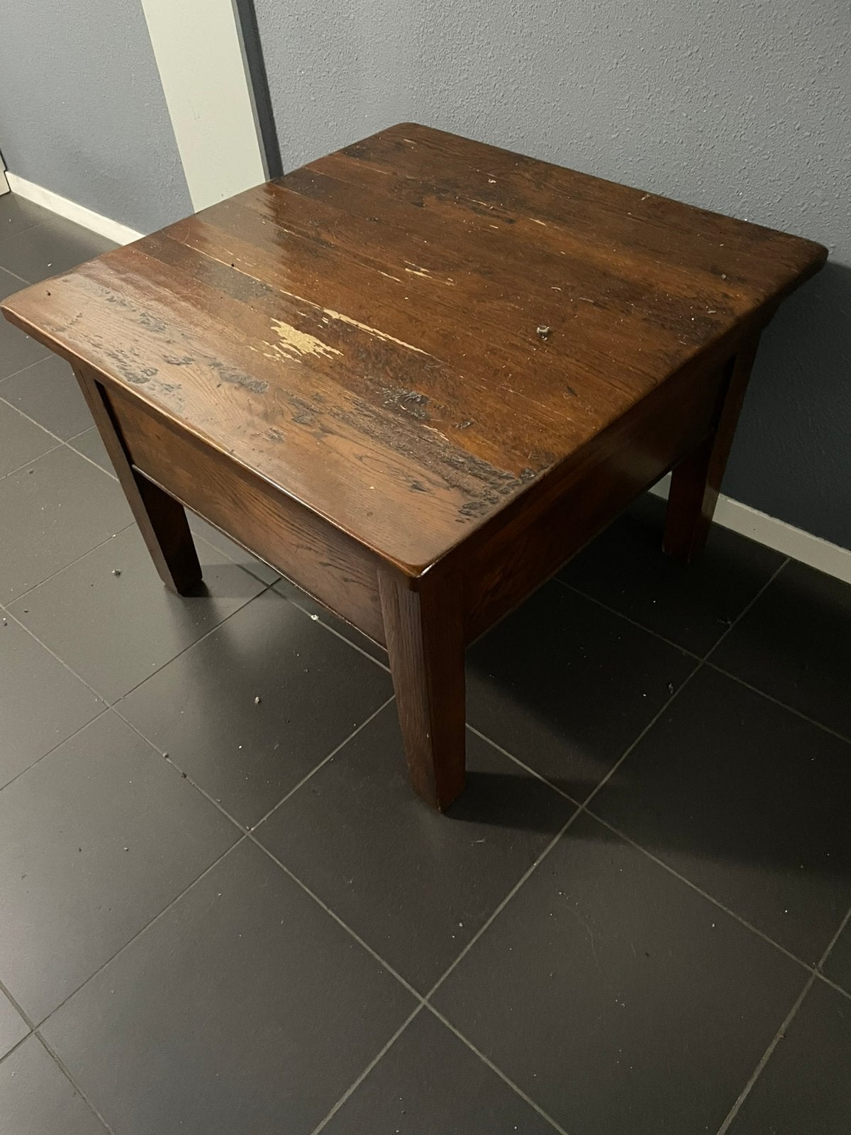 Leuke salontafel, Huis en Inrichting, Tafels | Salontafels, Ophalen, Gebruikt, 100 tot 150 cm, 50 tot 100 cm