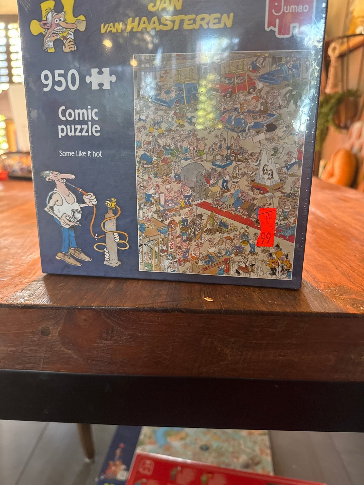 Jan van Haasteren Comic Puzzel - Some Like it Hot (950 stukj, Ophalen of Verzenden, 500 t/m 1500 stukjes, Zo goed als nieuw, Legpuzzel