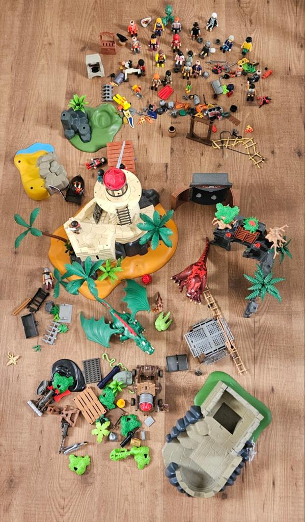 Grote verzameling playmobil, Ophalen of Verzenden, Gebruikt, Los playmobil