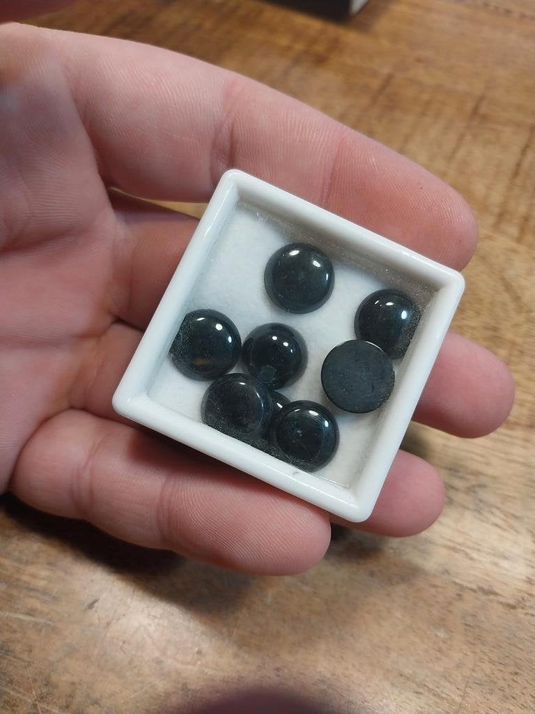 Mix lot onyx cabochons, Ophalen of Verzenden