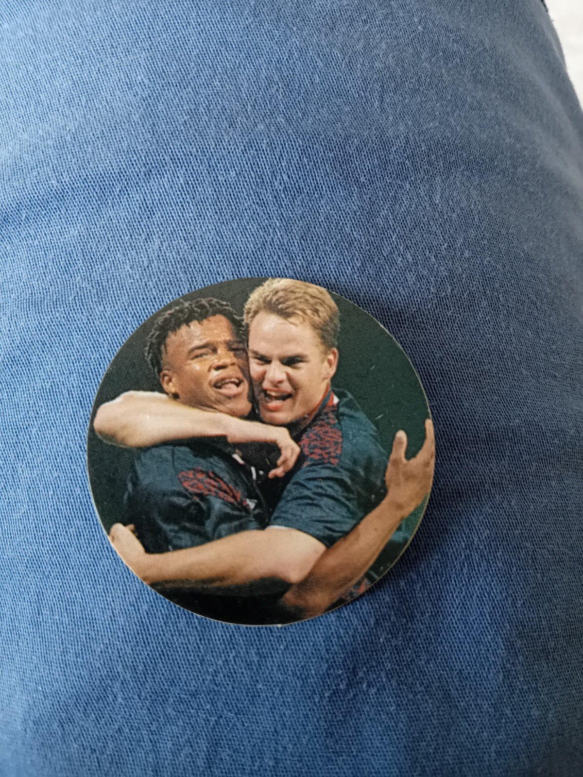 Ajax Klupflippo 33 - Winnaar Europacup '95 Davids & de Boer, Verzamelen, Ophalen of Verzenden, Losse flippo's