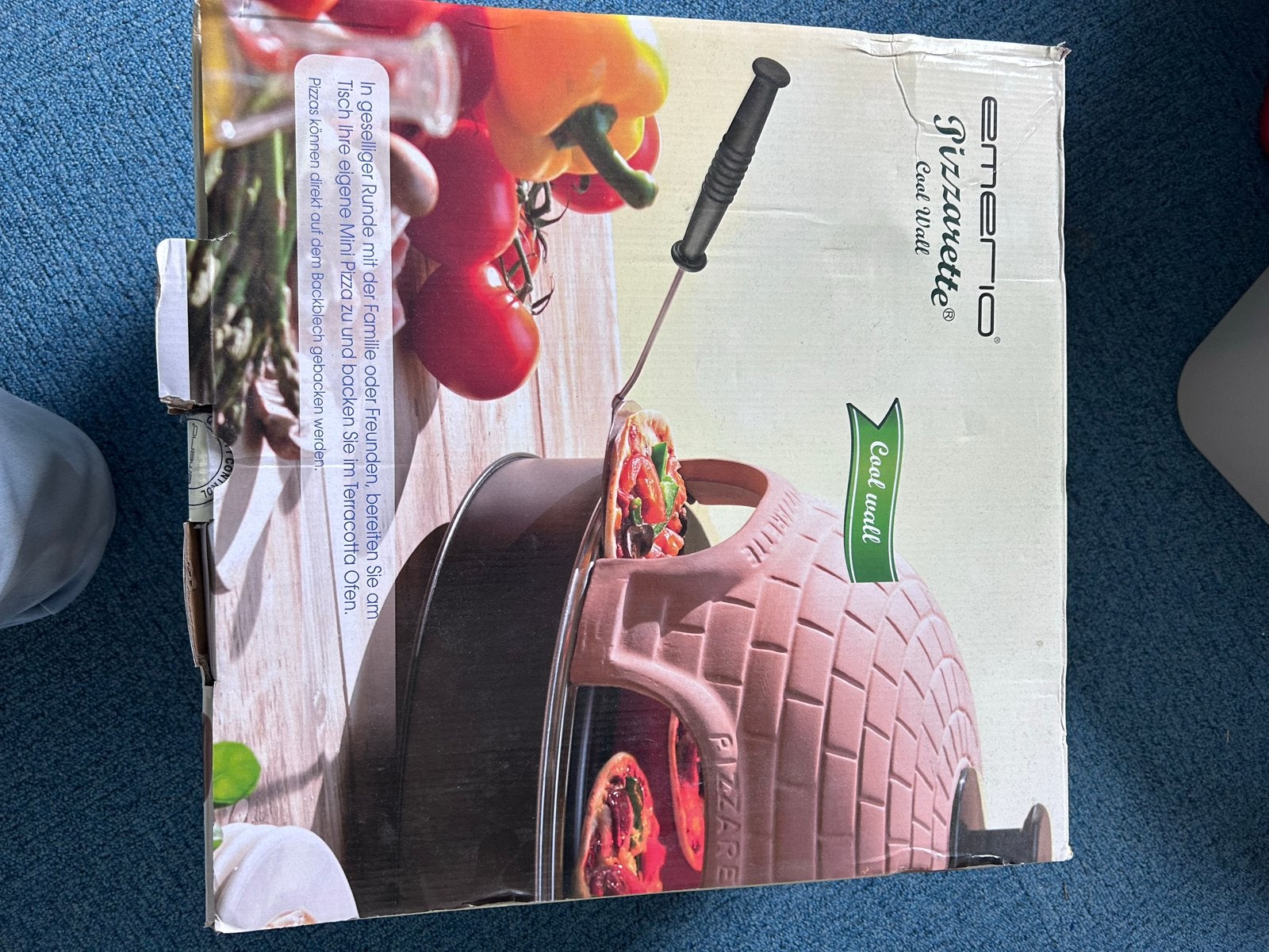Emerio Pizzarette Cool Wall - Zo goed als nieuw, Minder dan 45 cm, Overige merken, Pizzaoven, Ophalen of Verzenden