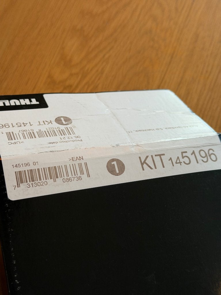 Thule Kit 145196 Audi A5 Sportback, Auto diversen, Dakdragers, Ophalen of Verzenden, Zo goed als nieuw