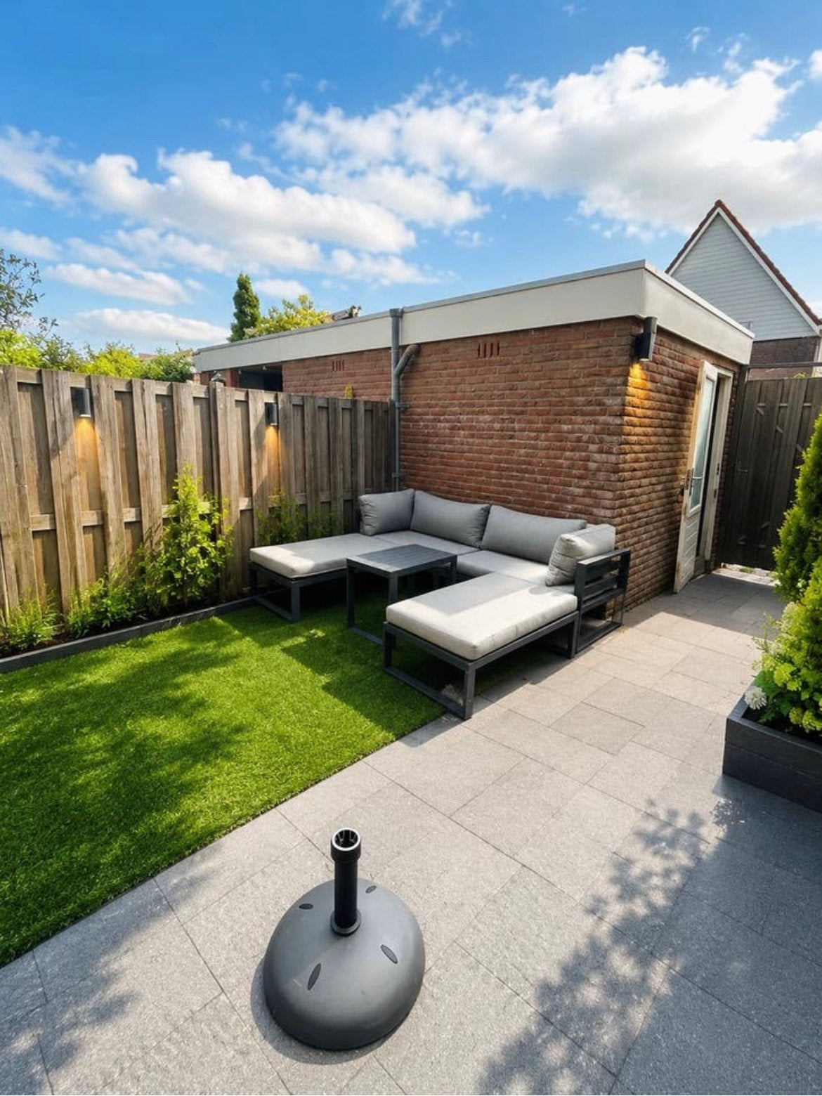 Loungeset/tuinset aluminium, Kinderen en Baby's, Ophalen