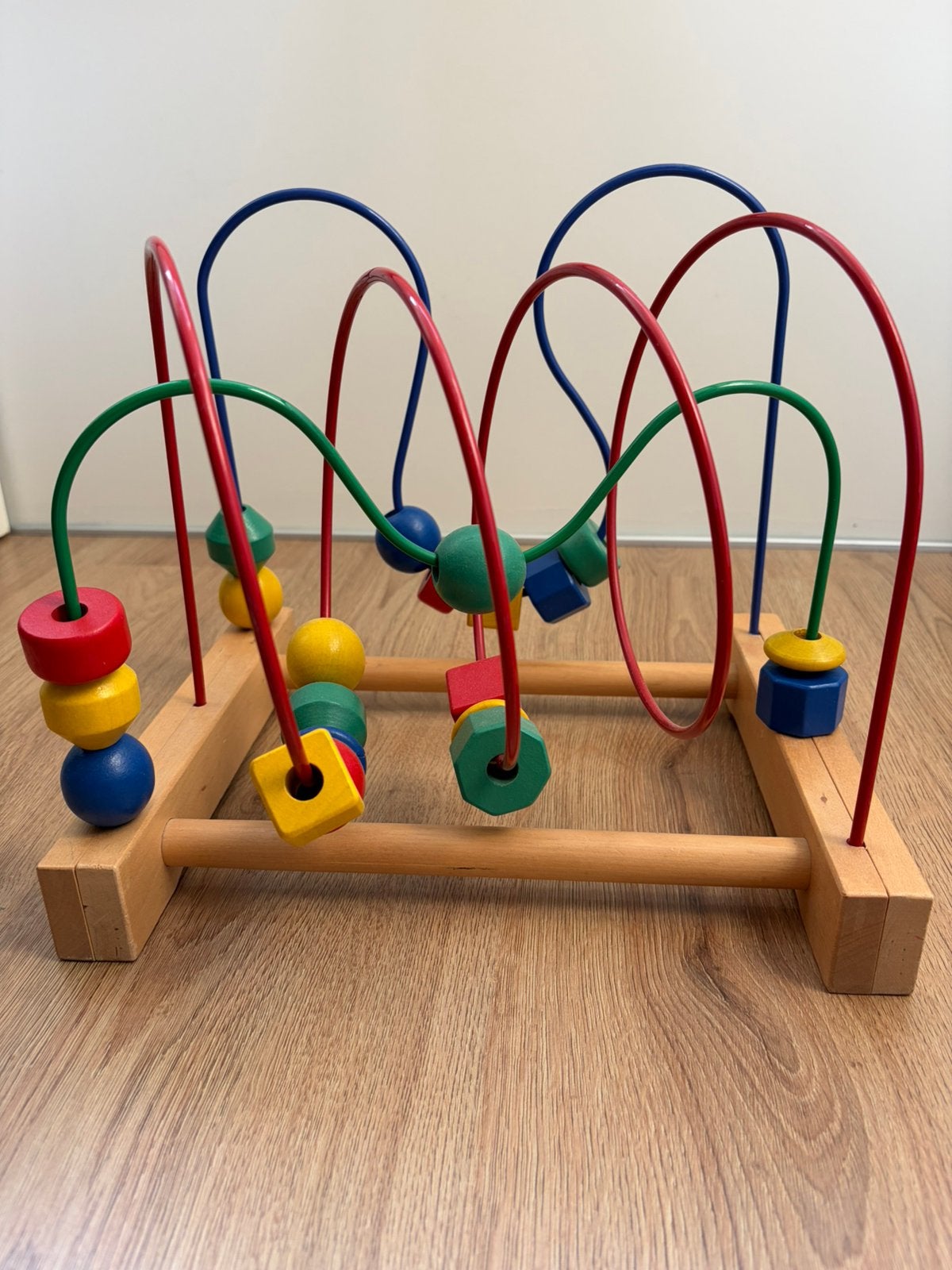 Kralenrek, Kinderen en Baby's, Speelgoed | Houten speelgoed, Ophalen, Gebruikt