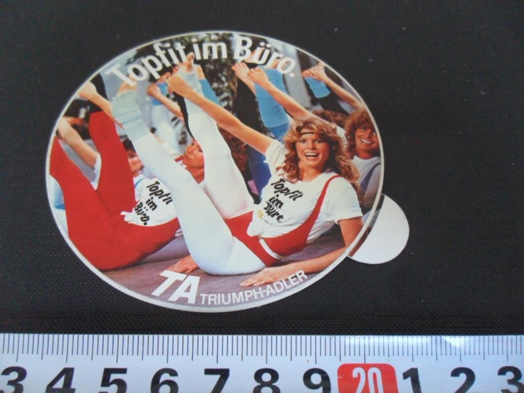sticker Topfit in Büro TRIUMPH - ADLER *, Ophalen, Zo goed als nieuw