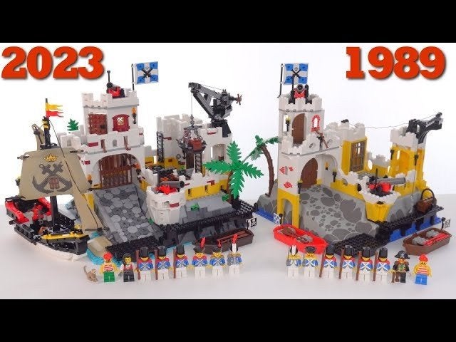 Lego 6276 en 10320 Eldorado Fort - Klassiek en Modern, Ophalen