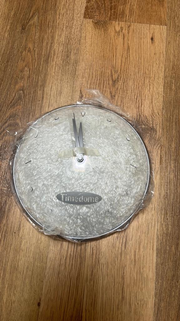 Wandklok van Timedome, Ophalen of Verzenden, Nieuw, Analoog, Wandklok