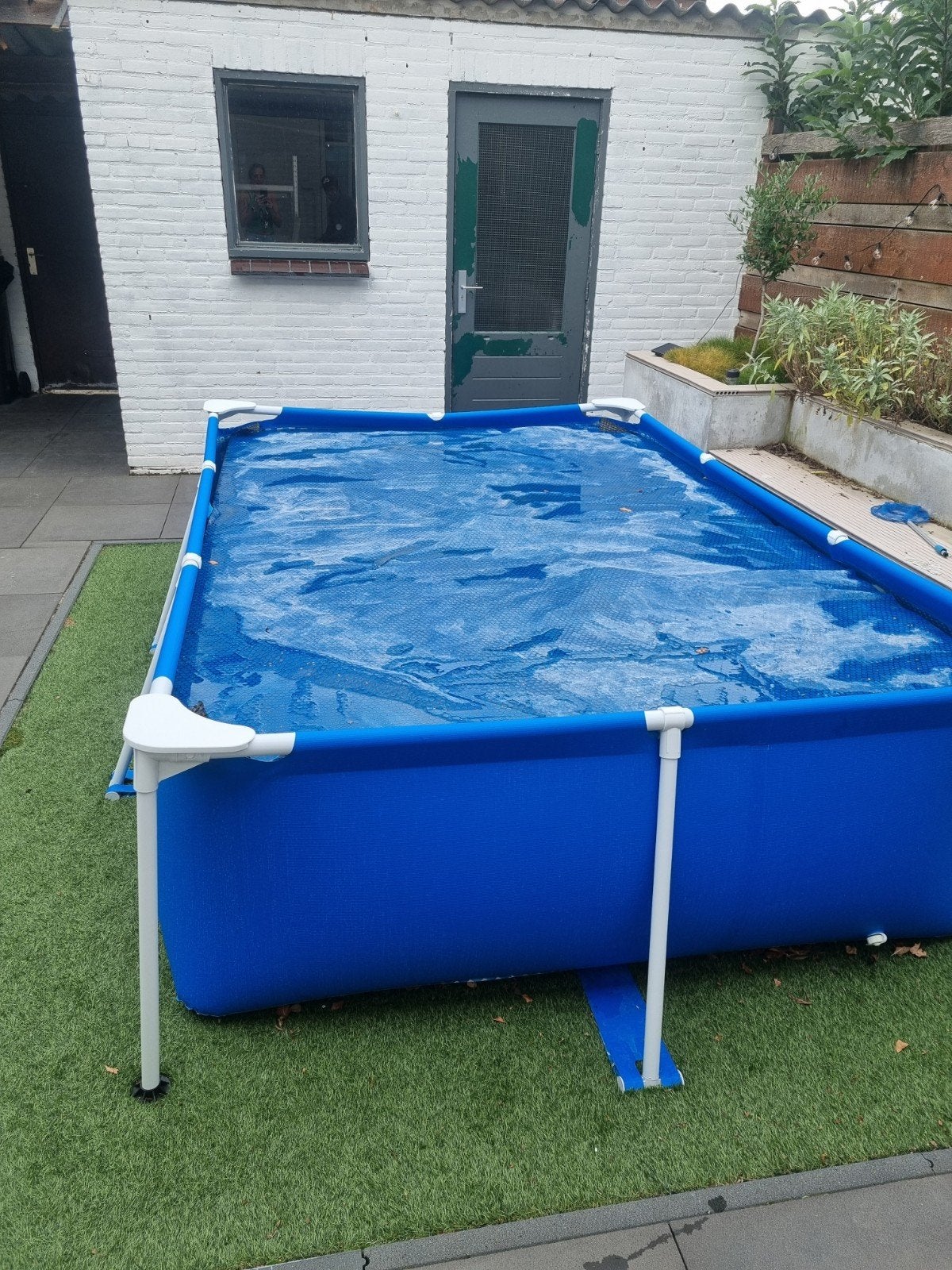 Intex Frame Zwembad 300x200x75cm met toebehoren, Ophalen, Gebruikt, Opzetzwembad, 200 tot 400 cm