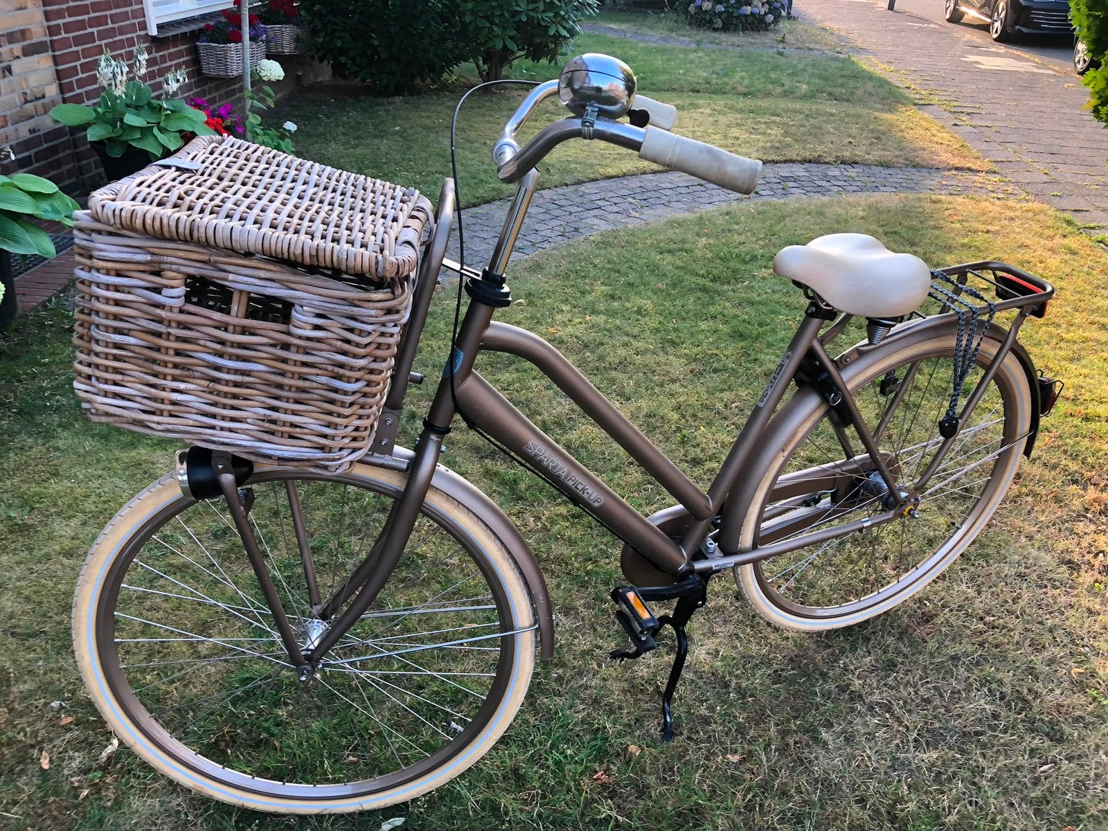 Sparta pick up + mandje, Ophalen, Zo goed als nieuw, Versnellingen