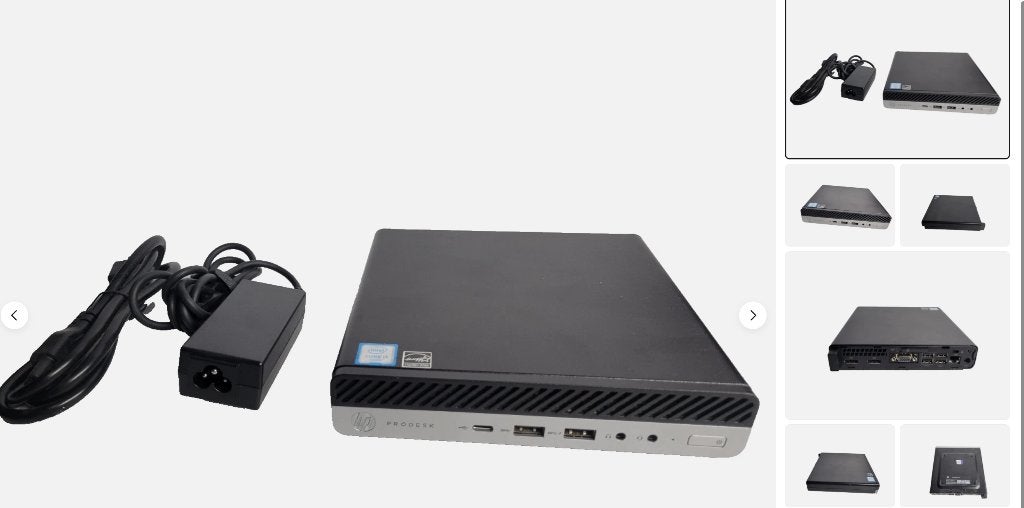 Hp ProDesk 600 G3 Mini PC i5-7Th/8GB/256GB/€85, Computers en Software, Desktop Pc's, Ophalen of Verzenden, Zo goed als nieuw, 3 tot 4 Ghz