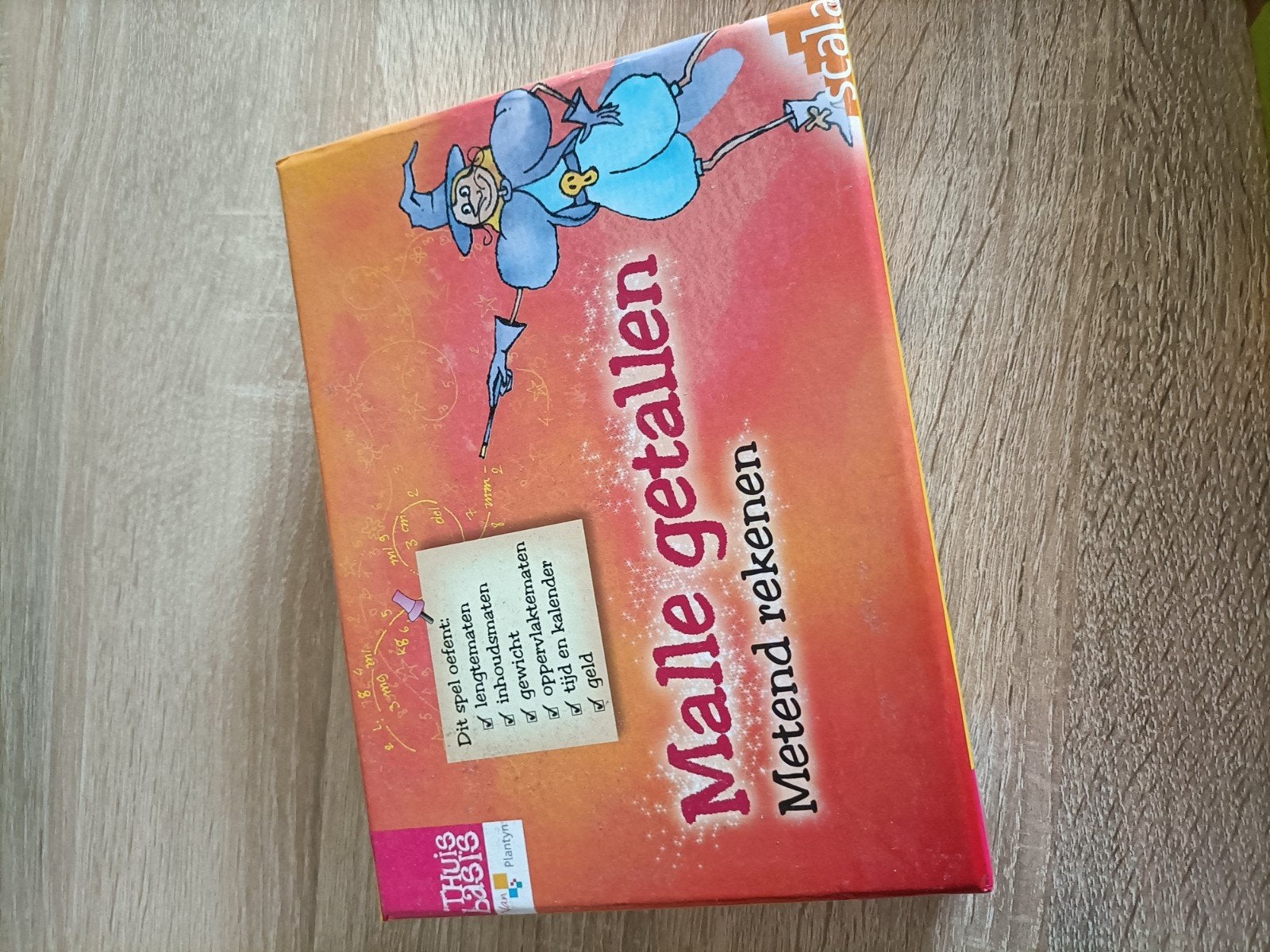 malle getallen spel 'meten', Ophalen