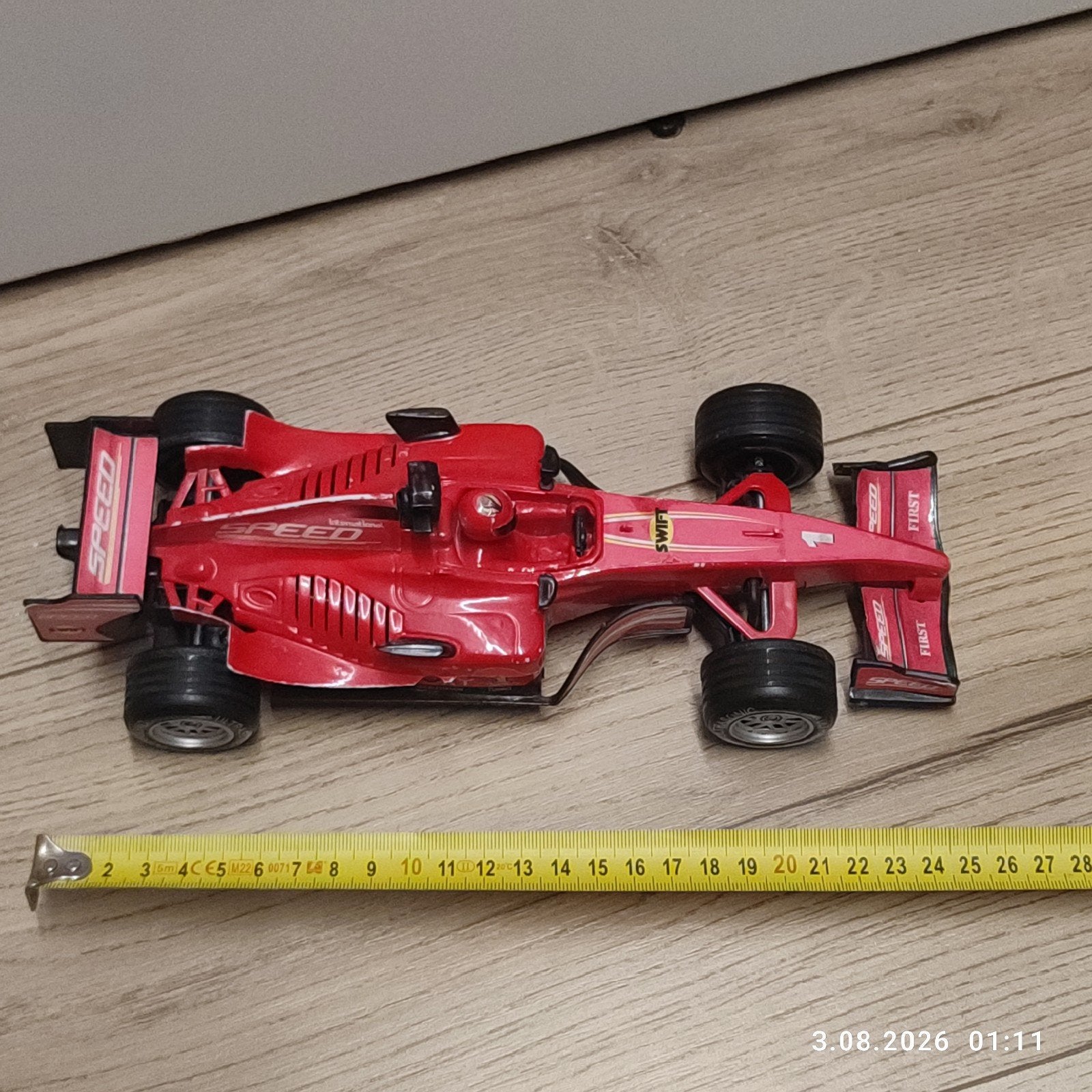 Rode Formule 1 Raceauto Speelgoed - Gebruikt, Ophalen of Verzenden, Gebruikt
