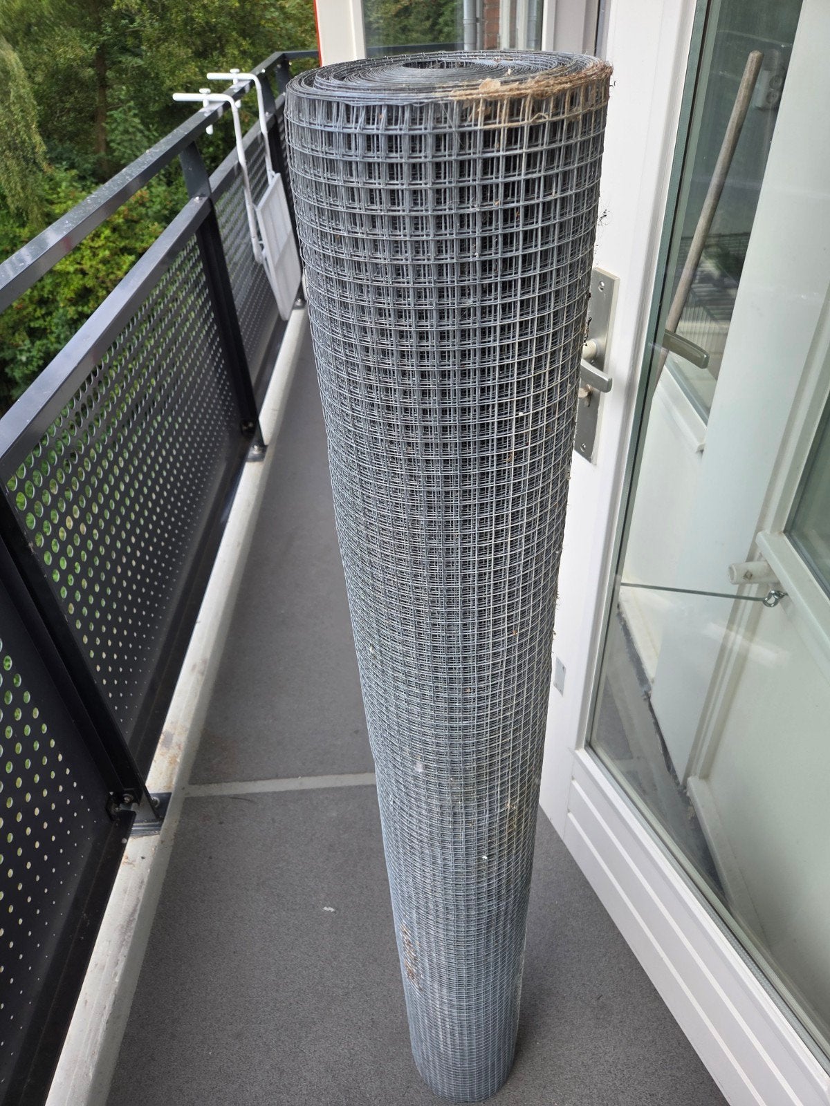 Gaashekwerk rollen - 2x 10m, 1x 25m, 1.55m hoog, Ophalen, Nieuw, IJzer, Gaashekwerk
