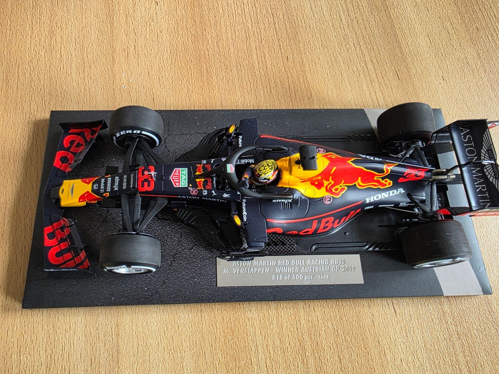 Max Verstappen RB15 Oostenrijk GP 2019 - Limited Edition, Ophalen, Zo goed als nieuw, Auto, MiniChamps