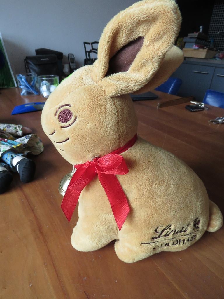 lindt goldhase knuffel verzamel reclame, Ophalen of Verzenden, Zo goed als nieuw, Overige typen