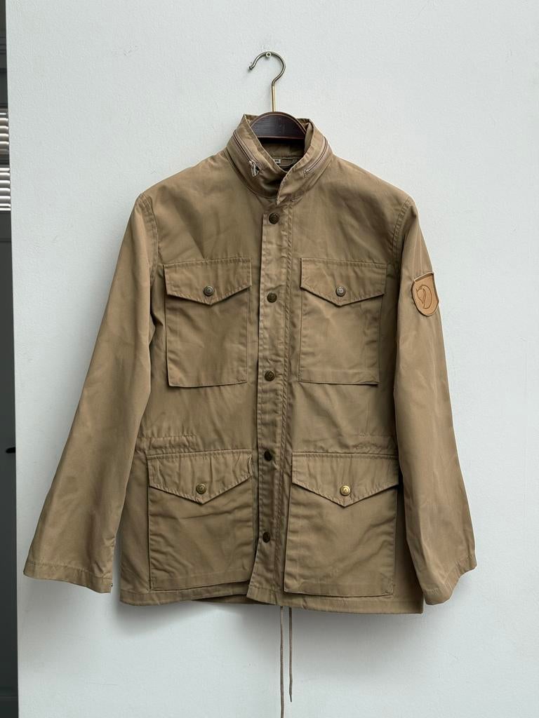Vintage Fjällräven windbreaker jas dames beige maat M, Ophalen of Verzenden, Zo goed als nieuw, Maat 38/40 (M), Beige