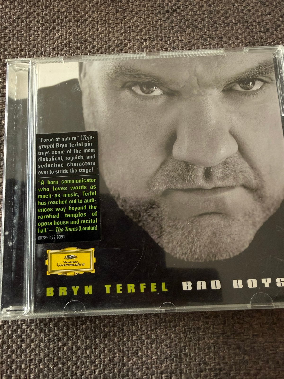Bryn Terfel, Bad boys, Ophalen of Verzenden, Modernisme tot heden, Zo goed als nieuw