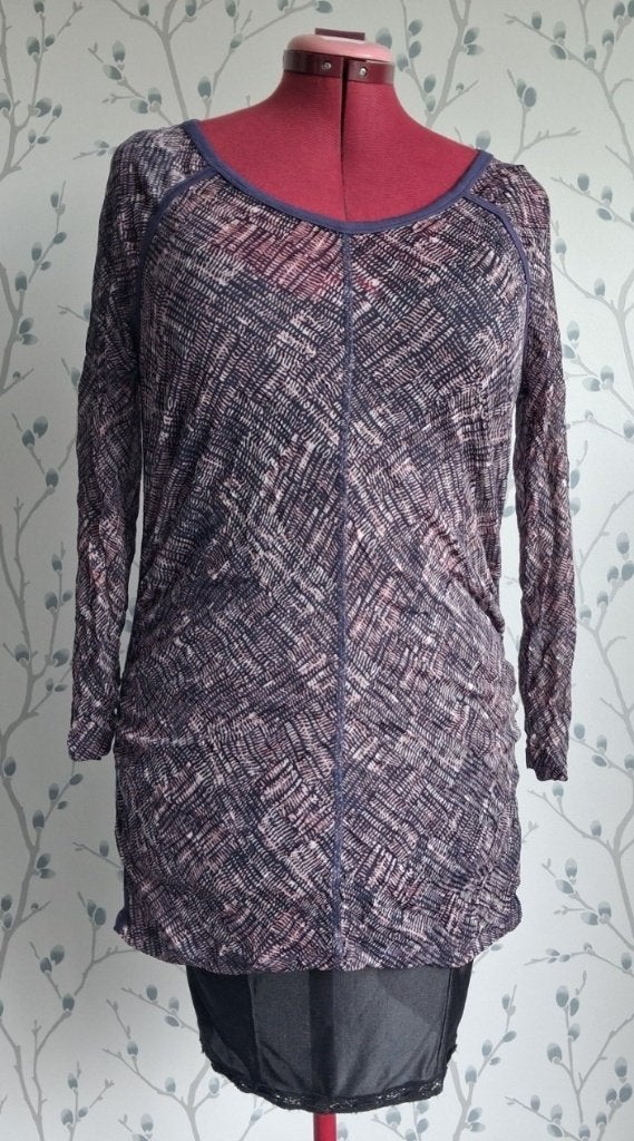 SANDWICH Doorzichtige, Rekbare Blouse/ Top maat XL=L=42/44, Overige kleuren, Maat 42/44 (L), Ophalen of Verzenden, Zo goed als nieuw
