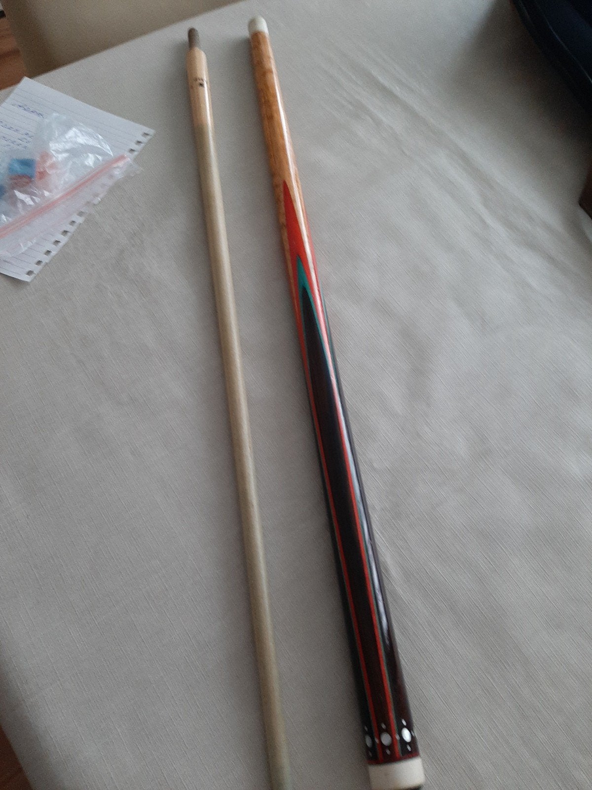 biljart keu, Ophalen, Keu of Ballen