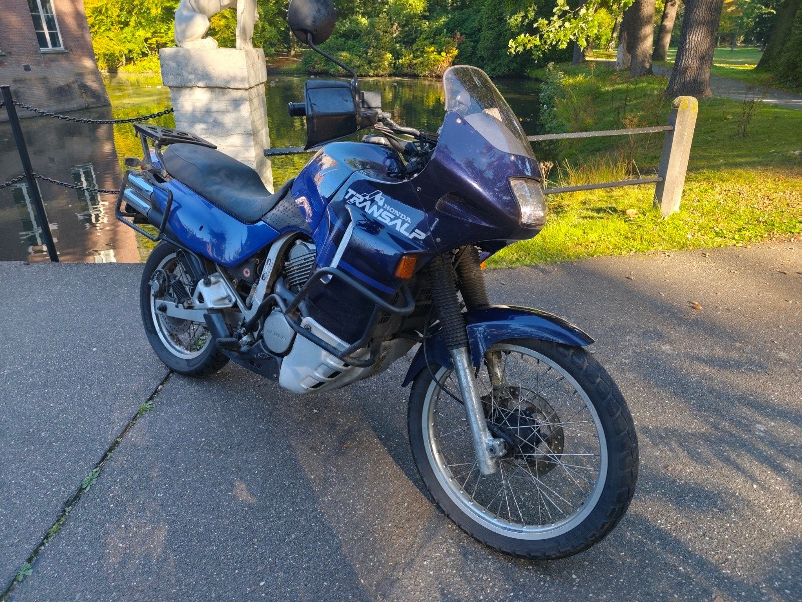 honda transalp 600V , rijdt goed / inruil mogelijk, Motoren, Bedrijf, Toermotor, 600 cc