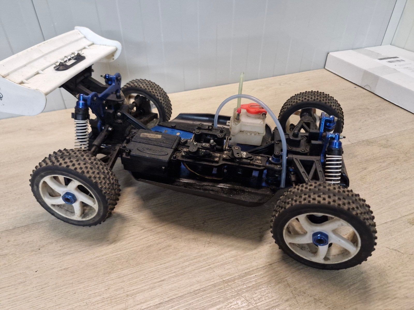 carson 1/8 chassis, Ophalen of Verzenden, Nitro, Auto onroad