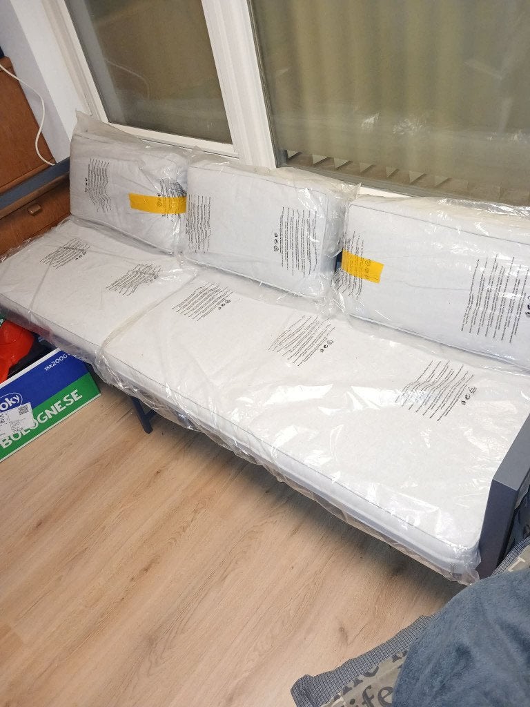 loungset hoekset  tecktake  nieuw, Tuin en Terras, Ophalen, Loungeset, Bank, Nieuw