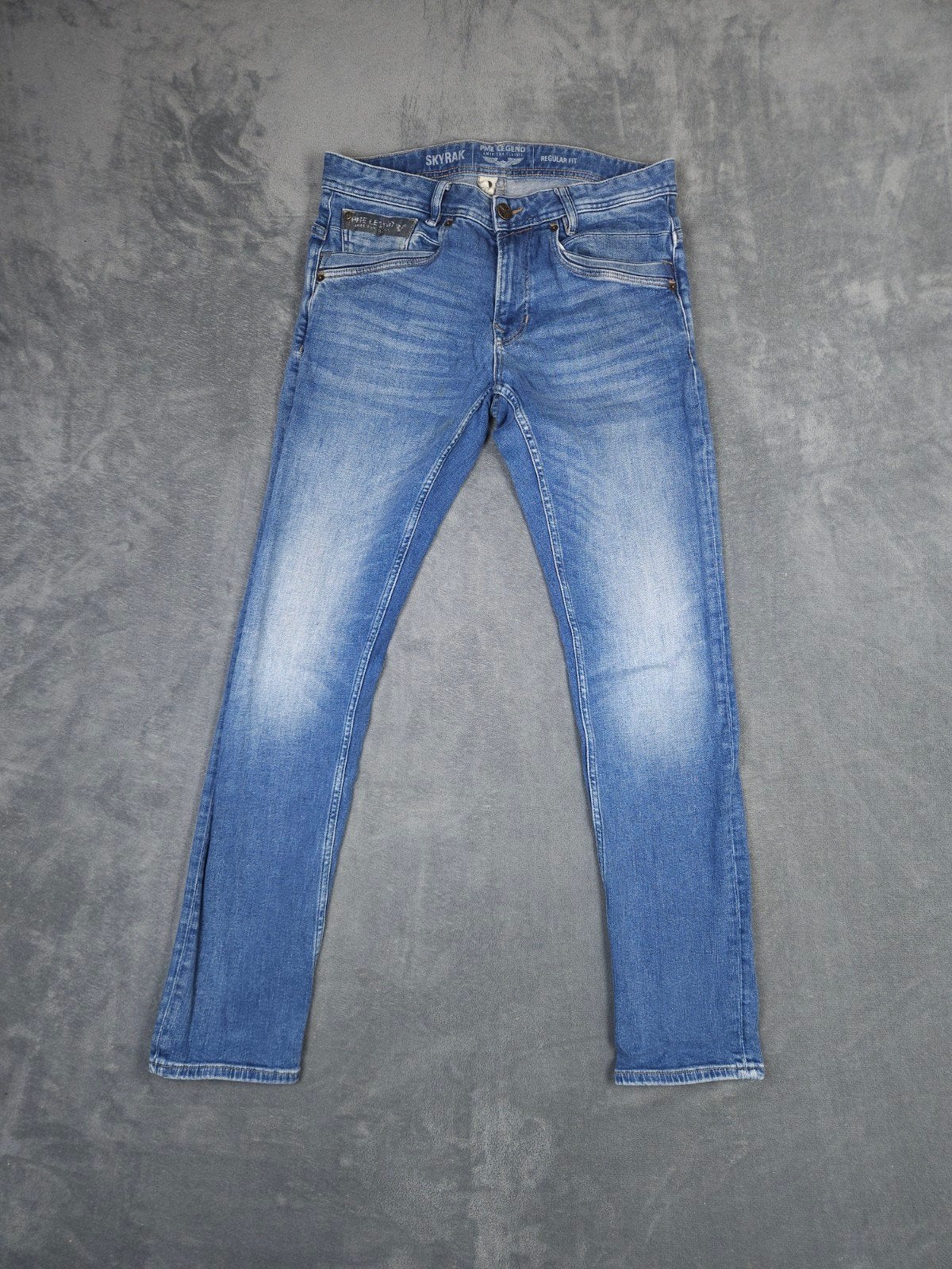 Pme Legend Broek Skyrak Regular W33 L34 Blauw Jeans Pall Mal, Blauw, ., Ophalen of Verzenden, Zo goed als nieuw
