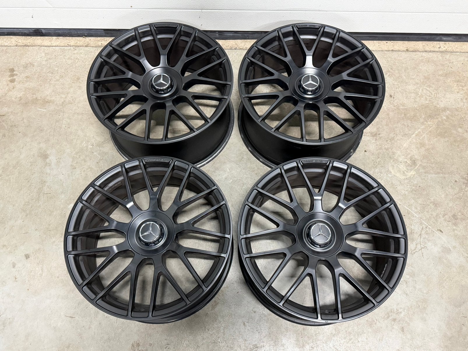 19” INCH MERCEDES C63s AMG C63 Velgen Origineel Breedset Mat, 19 inch, Velg(en), Nieuw, Ophalen of Verzenden