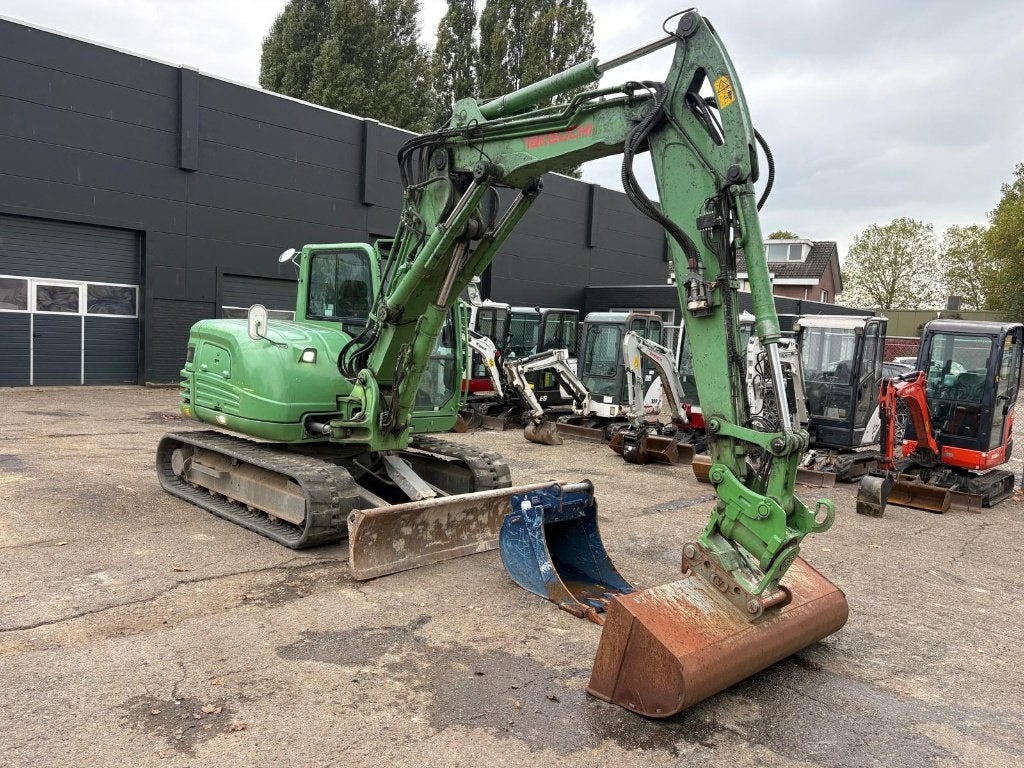 Takeuchi TB290 FULL OPTION! Minigraver TOP MACHINE!!!, Ophalen, Graafmachine