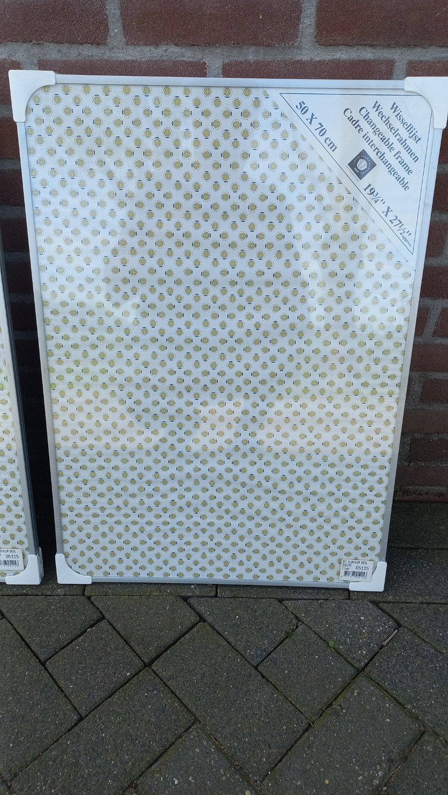 3x Professionele wissellijst van dutch frame company 50x70cm, Kunststof, Verwisselbare inhoud, Nieuw, Ophalen of Verzenden