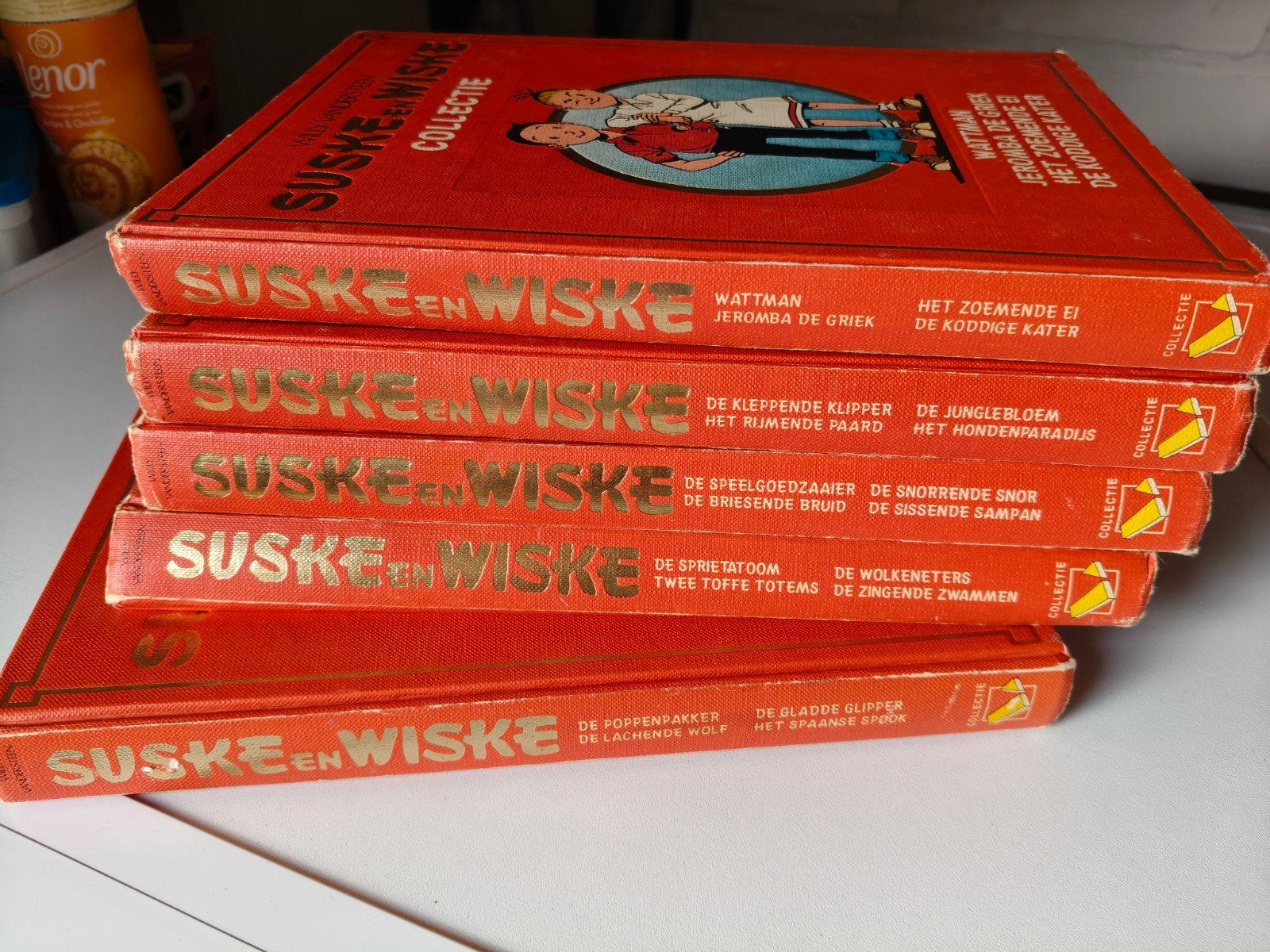Suske en Wiske Collectie - 5 Hardcovers gebruikt, Meerdere stripboeken, Ophalen of Verzenden, Gelezen, Willy Vandersteen