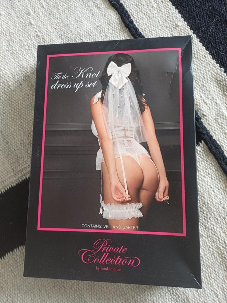 sexy Private Collection Hunkemoller sluiter en kousenband, Hunkemoller, Verzenden, Wit, Overige typen
