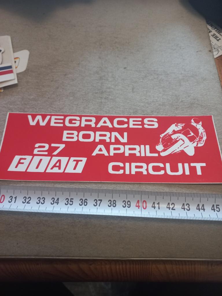 Wegraces born circuit Fiat, Ophalen of Verzenden, Zo goed als nieuw