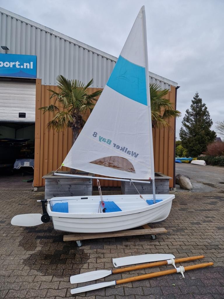 Walker Bay 8 Zeilbootje Nette staat!! €795, Watersport en Boten, Ophalen, Walker Bay, Gebruikt, Minder dan 3 meter