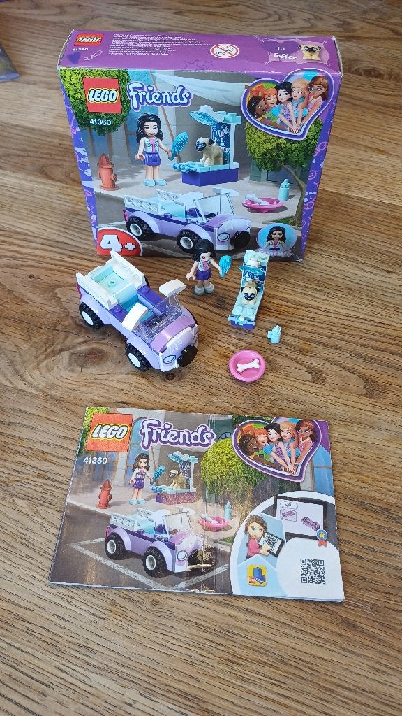 Lego -> 41360 Mobiele Dierenkliniek, Lego, Friends, Ophalen of Verzenden, Zo goed als nieuw