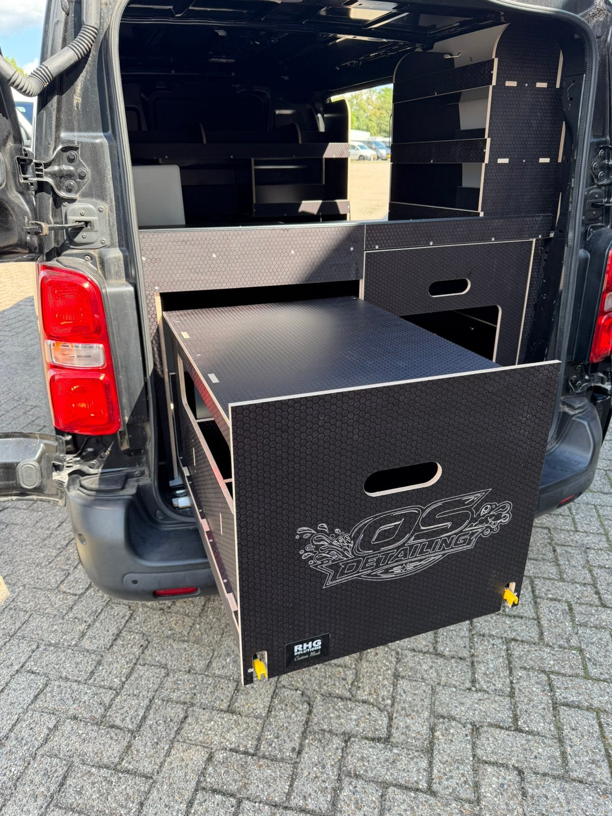 bedrijfswagen inrichting Citroën Jumpy, bus betimmering, Auto diversen, Ophalen, Nvt, Nvt, Nvt