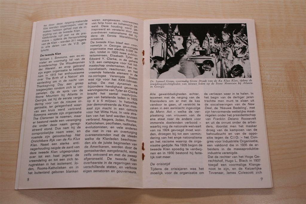 Ku Klux Klan [1966] — Geïllustreerde geschiedenis, Ophalen of Verzenden, Gelezen, Overige gebieden
