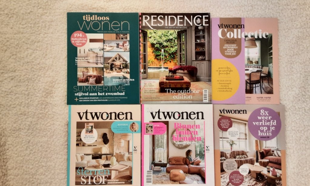 VTWonen, Residence, Tijdloos Wonen, Tuin -2026, Verzenden, Zo goed als nieuw, Overige typen