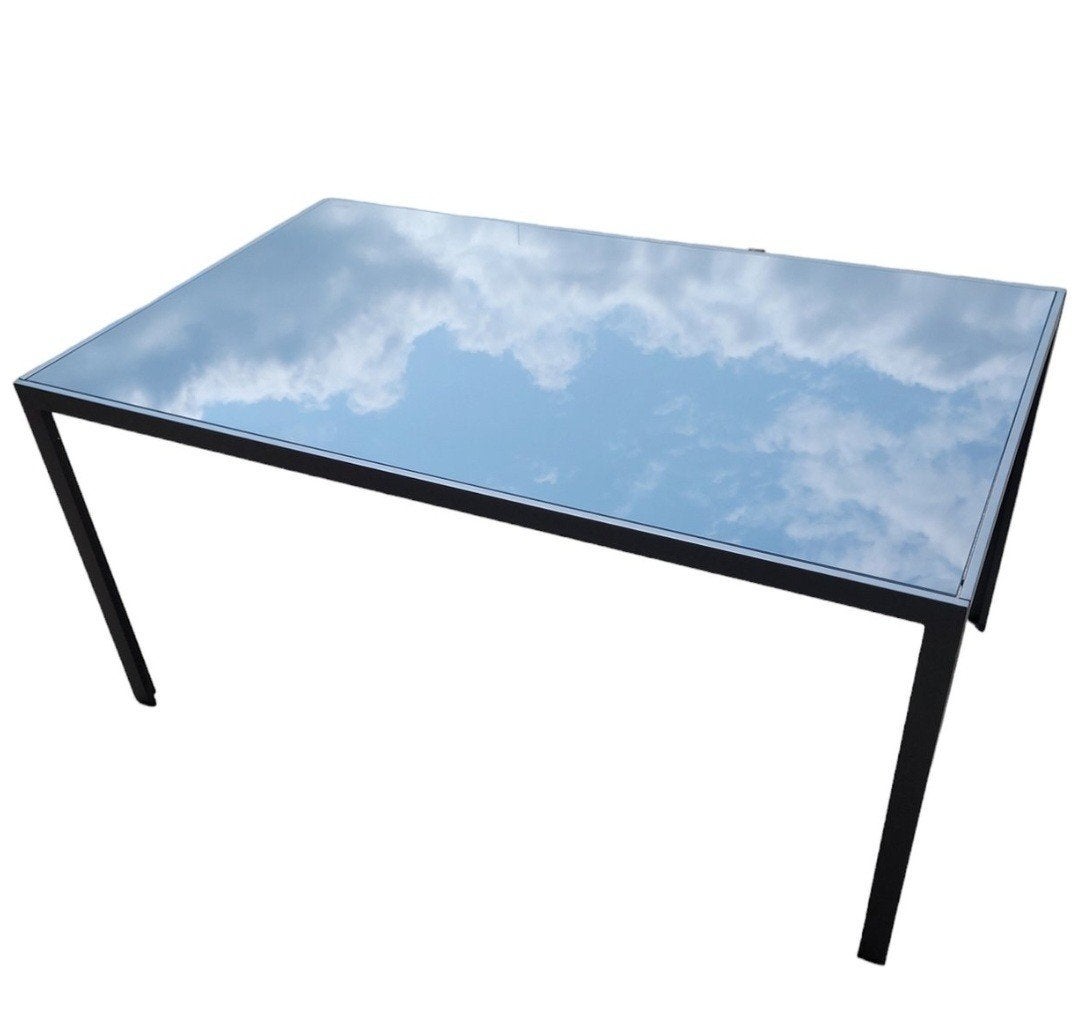 ALFENA Tuintafel 150x90 cm, Ophalen, Nieuw, Rechthoekig, Aluminium