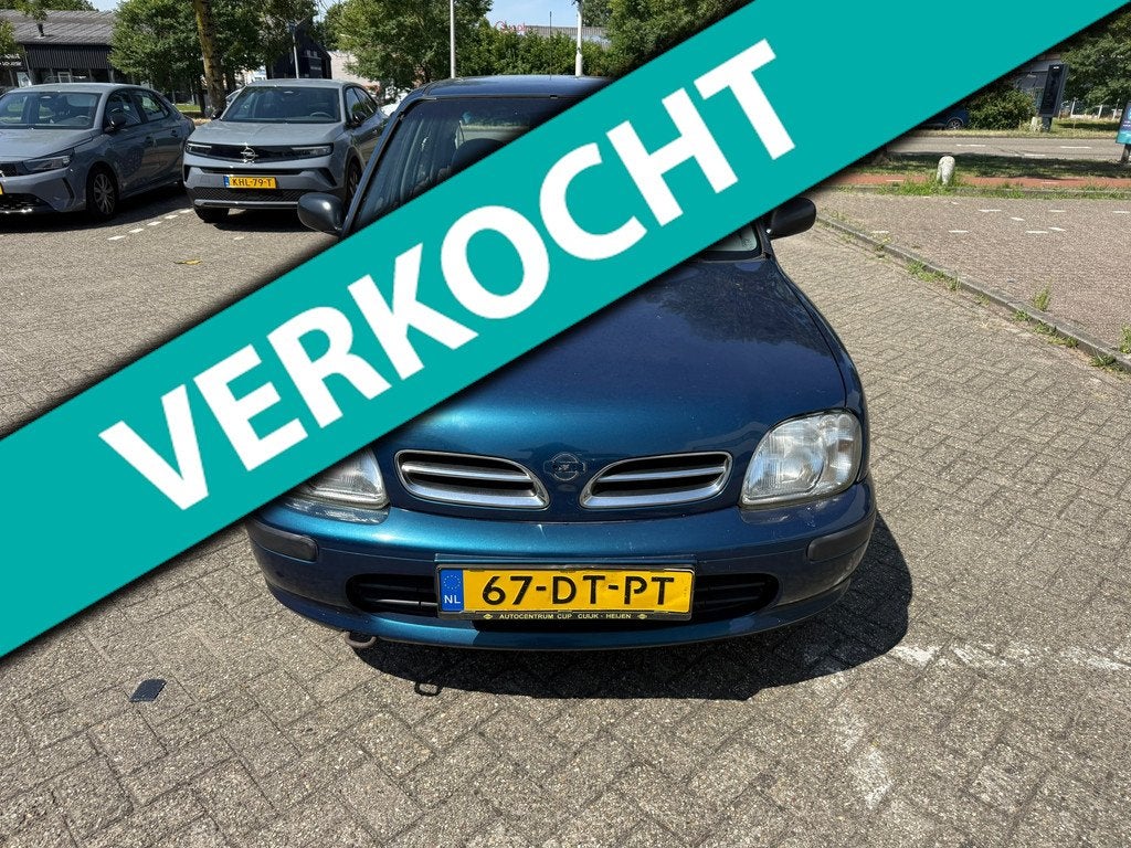 Nissan Micra 1.3 GX 1 JAAR APK/ 5DRS / NAP/ ZUINIG MOTOR/ IN, Auto's, Nissan, 15 km/l, Gebruikt, 750 kg, 4 cilinders